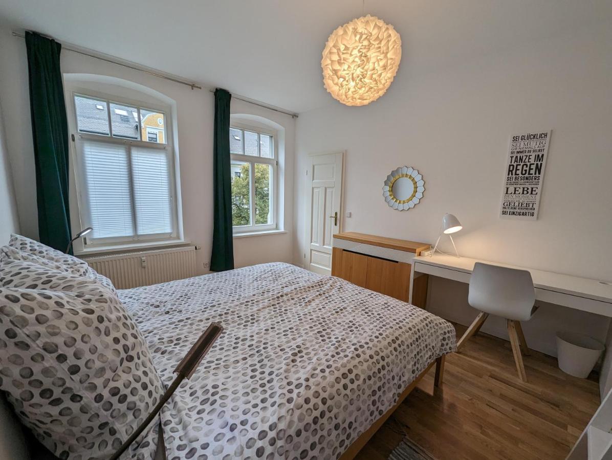 *****Saxonia De Luxe***** Neue & Hochwertige 50Qm² 2-Zimmer-Ferienwohnung In Chemnitz Mit Parkplatz & Wie Zuhause Wohlfuehlatmosphaere - My Feel@Home Apartment In Chemnitz Eksteriør bilde