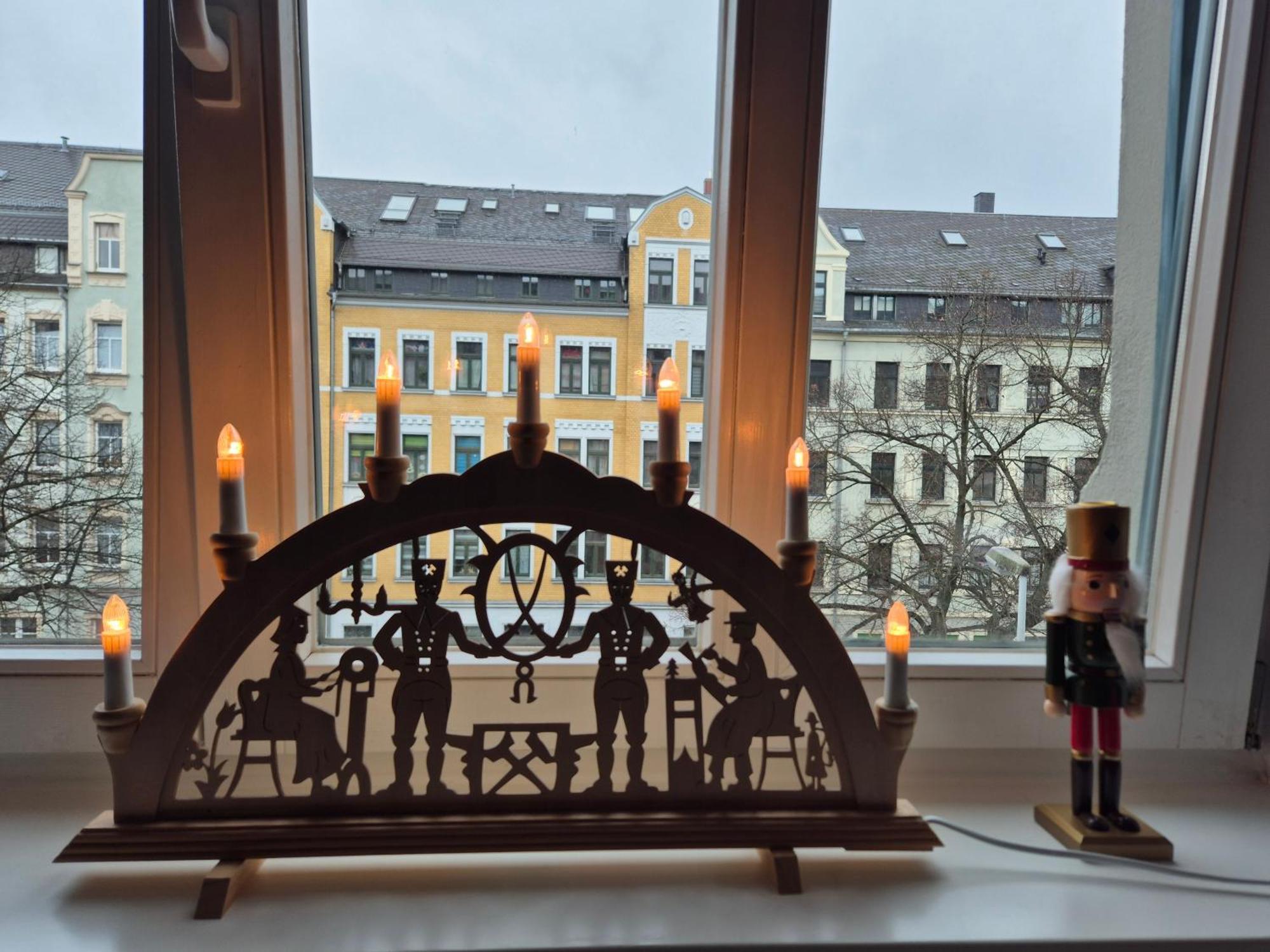 *****Saxonia De Luxe***** Neue & Hochwertige 50Qm² 2-Zimmer-Ferienwohnung In Chemnitz Mit Parkplatz & Wie Zuhause Wohlfuehlatmosphaere - My Feel@Home Apartment In Chemnitz Eksteriør bilde